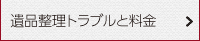 遺品整理トラブルと料金